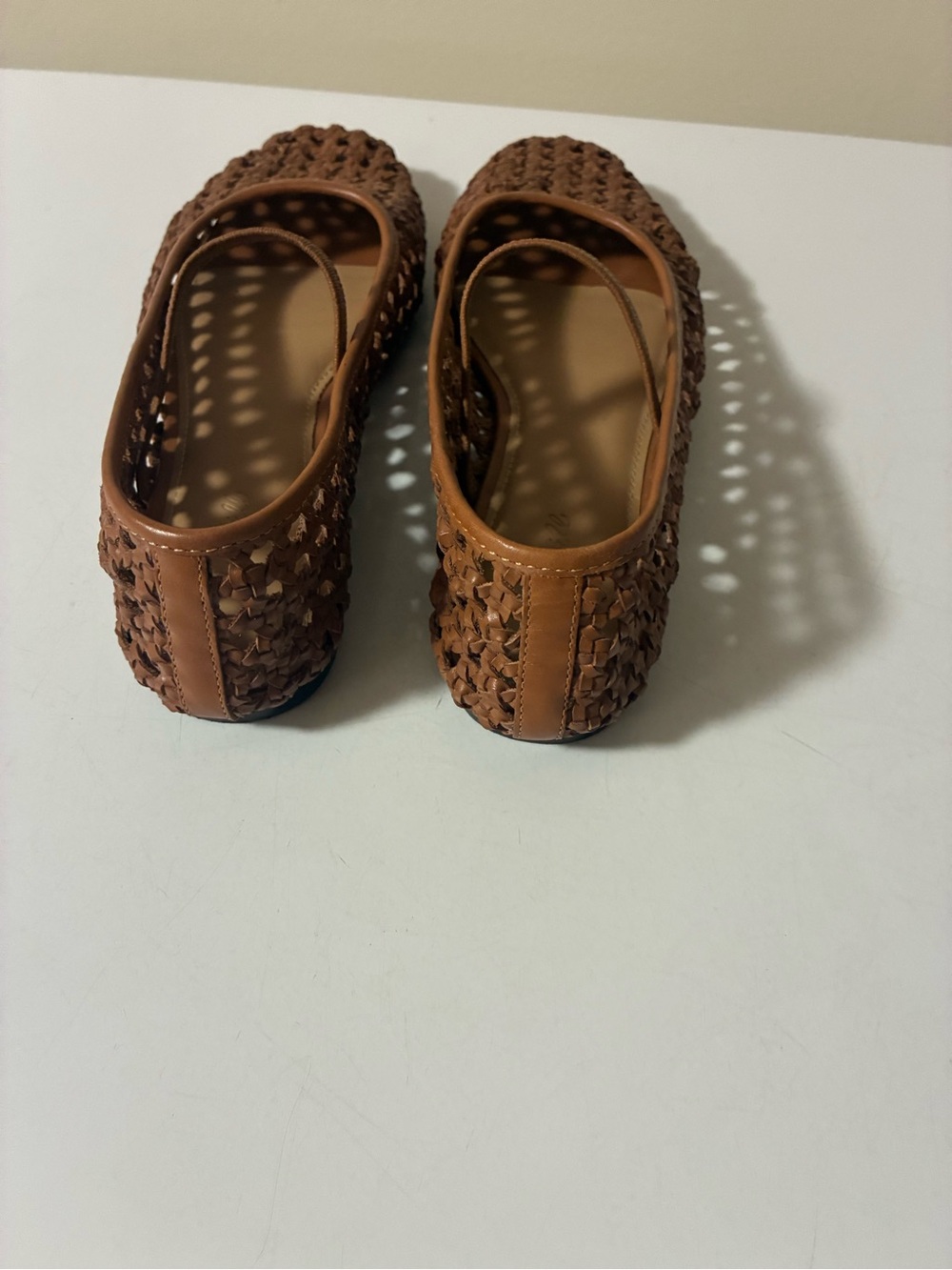Madewell Woven Mary Jane Flats in Brown - Picture 5 of 5